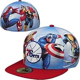 New Era Philadelphia 76ers Marvel Comics 59FIFTY Fitted Hat
