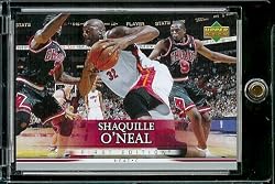 2007-08 Upper Deck First Edition # 155 Shaquille O'Neal - NBA Basketball Trading Card in a Protective Display Case