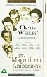 Magnificent Ambersons. the [VHS]