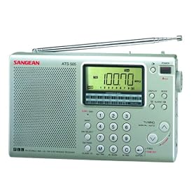 Sangean ATS-505P FM Stereo MW LW SW PLL Synthesized World Receiver by Sangean