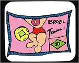 Mouse Pad with football, soccer, board, banner, picture, 
