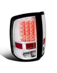 From Amazon.com. Click for details:
 Dodge Ram 1500 2500 3500 Led Tail Light Chrome Clear Brake Lamps Dodge Ram 1500 2500 3500 Led Tail Light Chrome Clear Brake Lamps