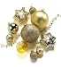 Info/Buy Gilded Range Gold Decorations - Bumper Pack of 50