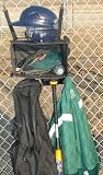Mini Pro Locker - Baseball Softball Equipment Bag Organizer - Glove Helmet Bat Glove Mitt