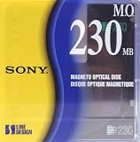 Sony 3.5 Rewritable Magneto Optical 230MB 1-Pack