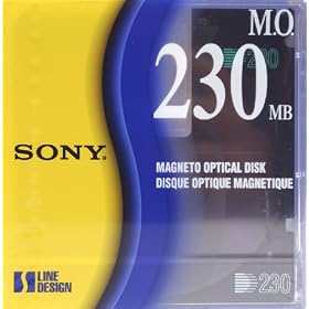 Sony EDM 230C - Magneto-Optical disk - 230 MB - storage media