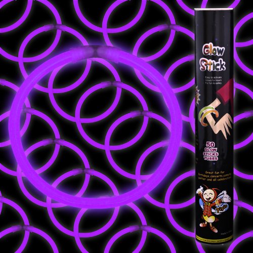 50 8 Glow Stick Purple Glowsticks