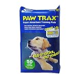 Pet Supplies : Paw Trax Training Pads - Light Blue (50-ct.)