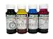 4 PCS BCH-Hansol® Refill Ink for HP: Premium Refill Ink for HP 8500, 8500A, 8000 940. Bulk Ink for CISS/CIS and Refillable Cartridges