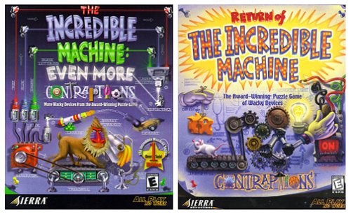 City Travel Guides Discounted  Software : Return Of The Incredible Machine / Even More Incredible Machines (Jewel Case)