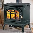 1100CP Small Wood Stove Painted Black