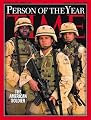 Person of the Year: The American Soldier / TIME Cover: December 29, 2003, Art Poster by TIME Magazine