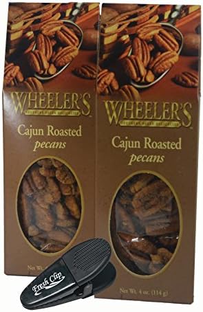 Cajun Roasted Pecans by Wheelers 4oz (Pack of 2)