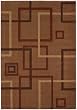 Traditional Area Rug, 828 Crown Point Collection 5'x8' Brown