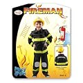 Toyrific TY5016 FIREMAN COSTUME - SM (4-6yrs)