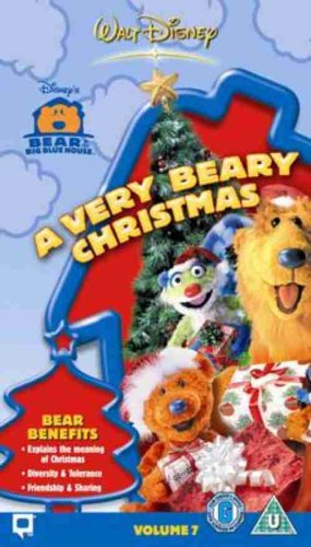 Bear in the Big Blue House - a Very Beary Christmas [VHS]