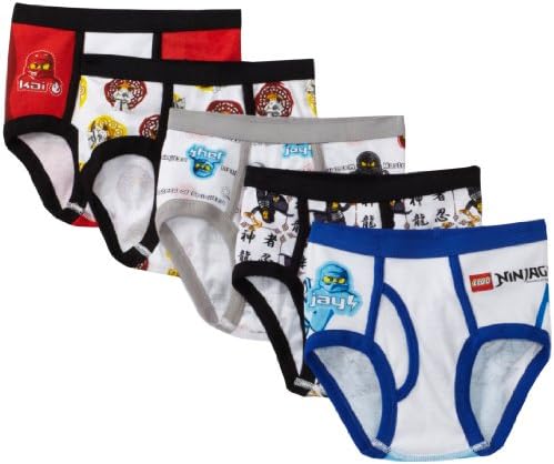 Handcraft Boys 2-7 Lego Ninjago 5 Pack Brief