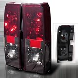 06-07 Hummer H3 Tail Lights Gunmetal