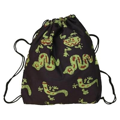 Drawstring Bag For Kids - Reptile Navy