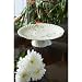 Belleek Harp Shamrock Pedestal Cake Plate B0264