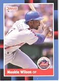 1988 Donruss # 652 Mookie Wilson New York Mets Baseball Card