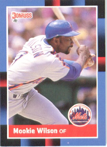 1988 Donruss # 652 Mookie Wilson New York Mets Baseball Card