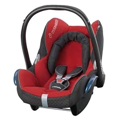 Maxi-Cosi 61702211 - Cabriofix tango red Autokindersitz Gruppe 0+ (bis 13 kg), ab der Geburt bis ca. 15 Monate (Kollektion 2009)
