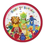  : Baby Einstein 1st Birthday 7" Dessert Plates (8 count) Child