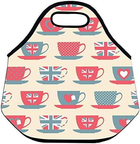 Gourmet Getaway Neoprene Lunch Tote Lunch-Pattern 62