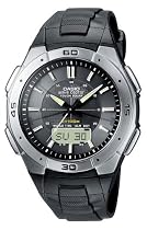 Casio WVA-470E-1AVEF Mens Combi Resin Strap watch