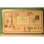 Paris Rubber Stamp Set in a Tin By Cavallini & Co.