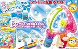 ハンディしゃぼんファン 電動しゃぼん玉製造機 クリア
