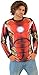 Marvel Iron Man Sublimated Adult LONG SLEEVE Costume T-Shirt