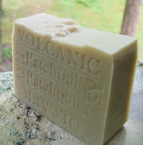 Volcanic Ash Soap with Cocoa Butter and Patchouli