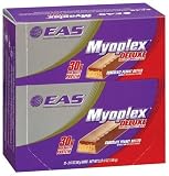 EAS Myoplex Deluxe Dietary Supplement Bar, Chocolate Peanut Butter, 3.17-Ounce Bar (Pack of 12)