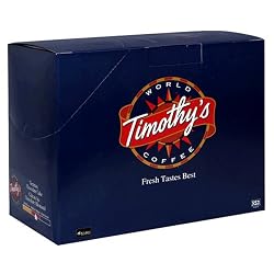 Timothy's World Coffee, German Chocolate Cake for Keurig Brewers, 24-Count K-Cups (Pack of 2)