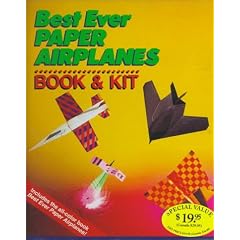 Best Ever Paper Airplanes Book & Kit