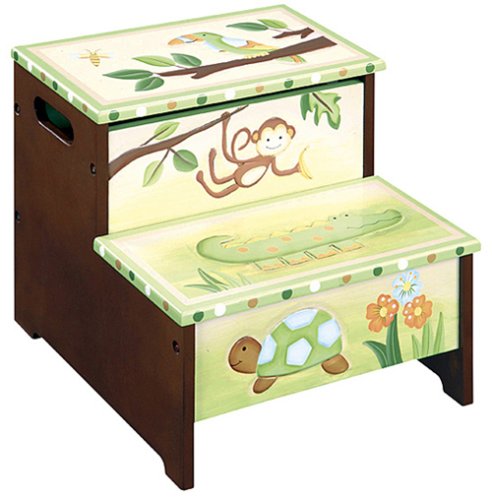 Guidecraft Hardwood Papagayo Storage Step-Up