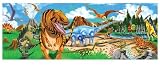kids and infants educational toys item: Melissa & Doug Dinosaurs 48 Piece Extra Large Floor Puzzle