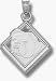 Bryant College Bulldogs Diamond Bulldog Logo Pendant - Sterling Silver Jewelry