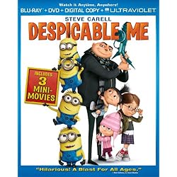 Despicable Me (Blu-ray + DVD + Digital Copy + UltraViolet)