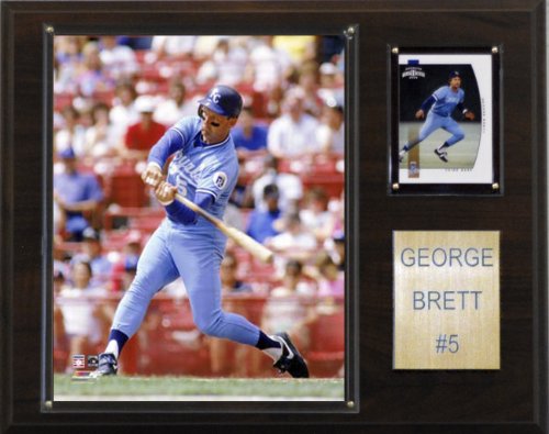 MLB George Brett Kansas City Royals Player Plaque
