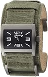 Vestal Men's LGA017 Legionnaire Army Gun Ion-Plated Canvas Watch