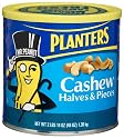 Planters Cashew Halves and Pieces, 46-Ounce Tins (Pack of 2)