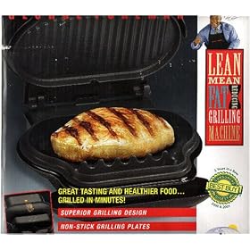 George Foreman Lean Mean Fat Reducing Grilling Machine GR7BLK by George Foreman