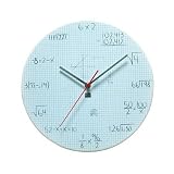 POP Quiz Algebra Math Mathmatic Equations Wall Clock Graph Paper