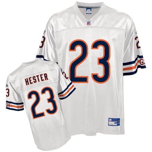 Reebok Chicago Bears Devin Hester Replica White Jersey Large