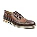 Brown Ferro Aldo Men's Dress Shoes Two Tone Brogue Original Perforation Details New 19278