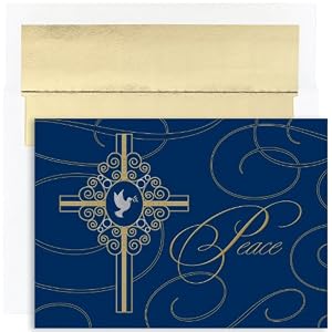Holy Cross Religious Christmas Cards -