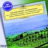 Mendelssohn: Symphonies 3 & 4 / Karajan, Berlin Philharmonic Orchestra